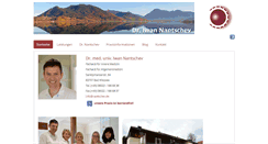 Desktop Screenshot of nantschev.de